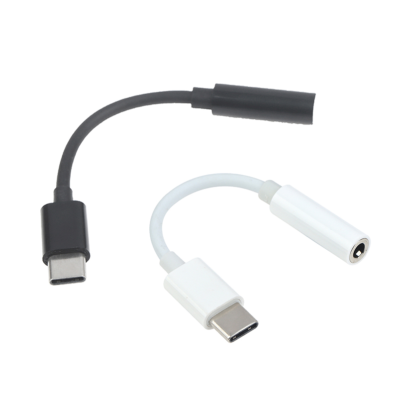 Type-C - 3.5mm AUXジャックイヤホンオーディ - Earphone Splitter Jack のレビューと価格