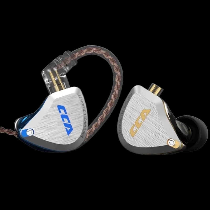 CCA C12 イヤホン Hi-Fi オーディオマニアグレー - Audiophile Headphone Wired のレビューと価格