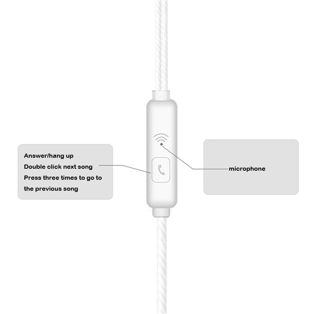 3.5mm 有線イヤホンインイヤーヘッドセット HIFI 低 - Wired Earphone Mic のレビューと価格