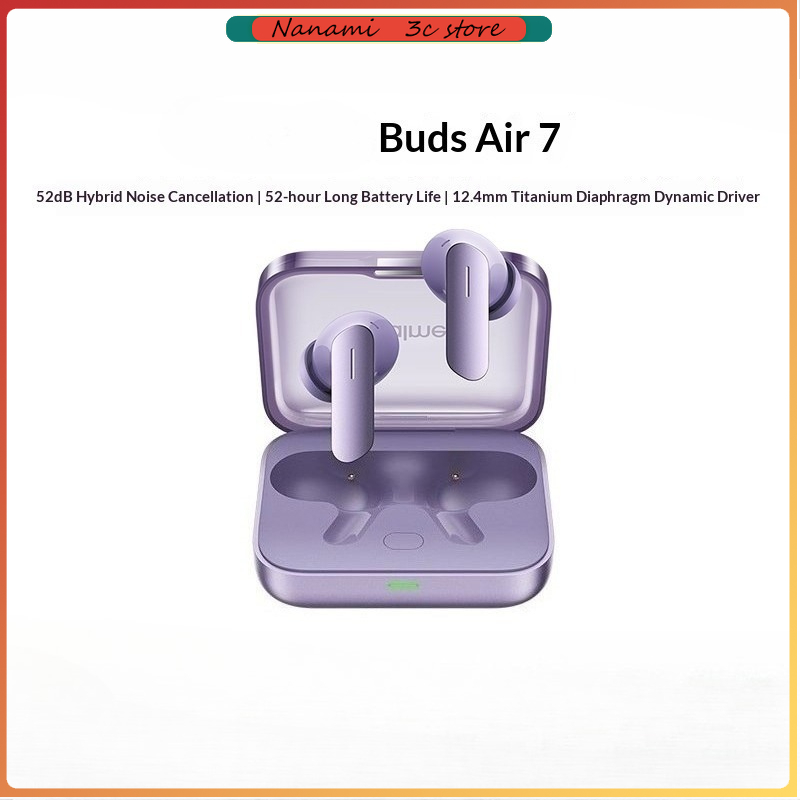 オリジナル realme Buds Air 7 52dB ア - Noise Cancelling Headphone のレビューと価格