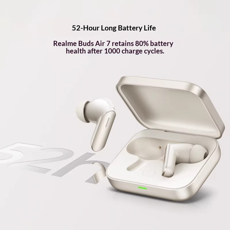 オリジナル realme Buds Air 7 52dB ア - Noise Cancelling Headphone のレビューと価格