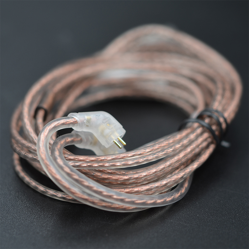 オリジナルKZイヤホンケーブル 無酸素銅線 マイクオプション - Wired Earphone Mic のレビューと価格
