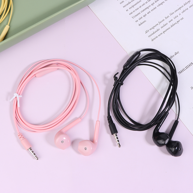 マイク内蔵の有線スーパーベースヘッドフォン,ノイズキャンセリ - Wired Earphone Mic のレビューと価格