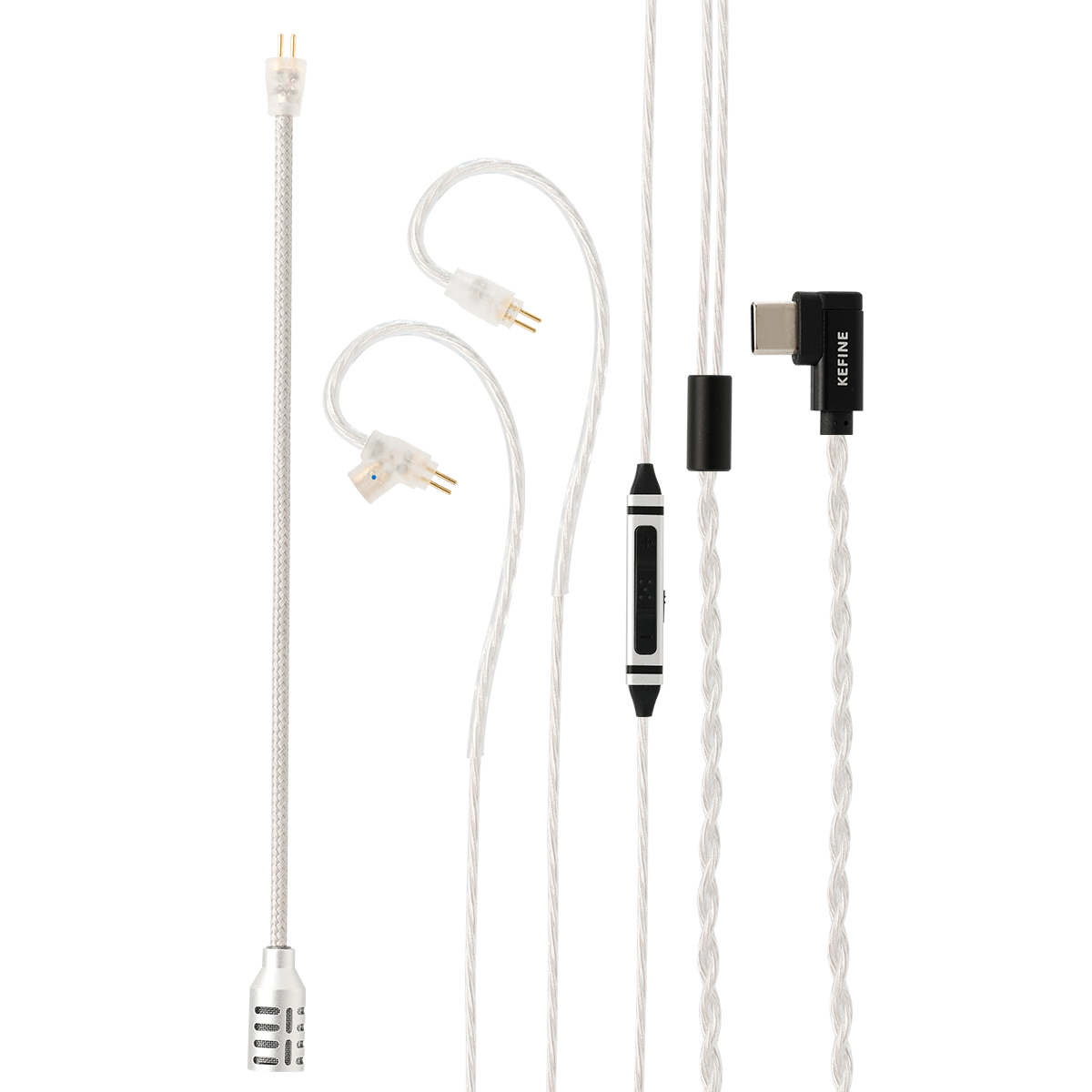 Kefine ゲーミングケーブル HiFi 有線イヤホン用  - Wired Earphone Mic のレビューと価格