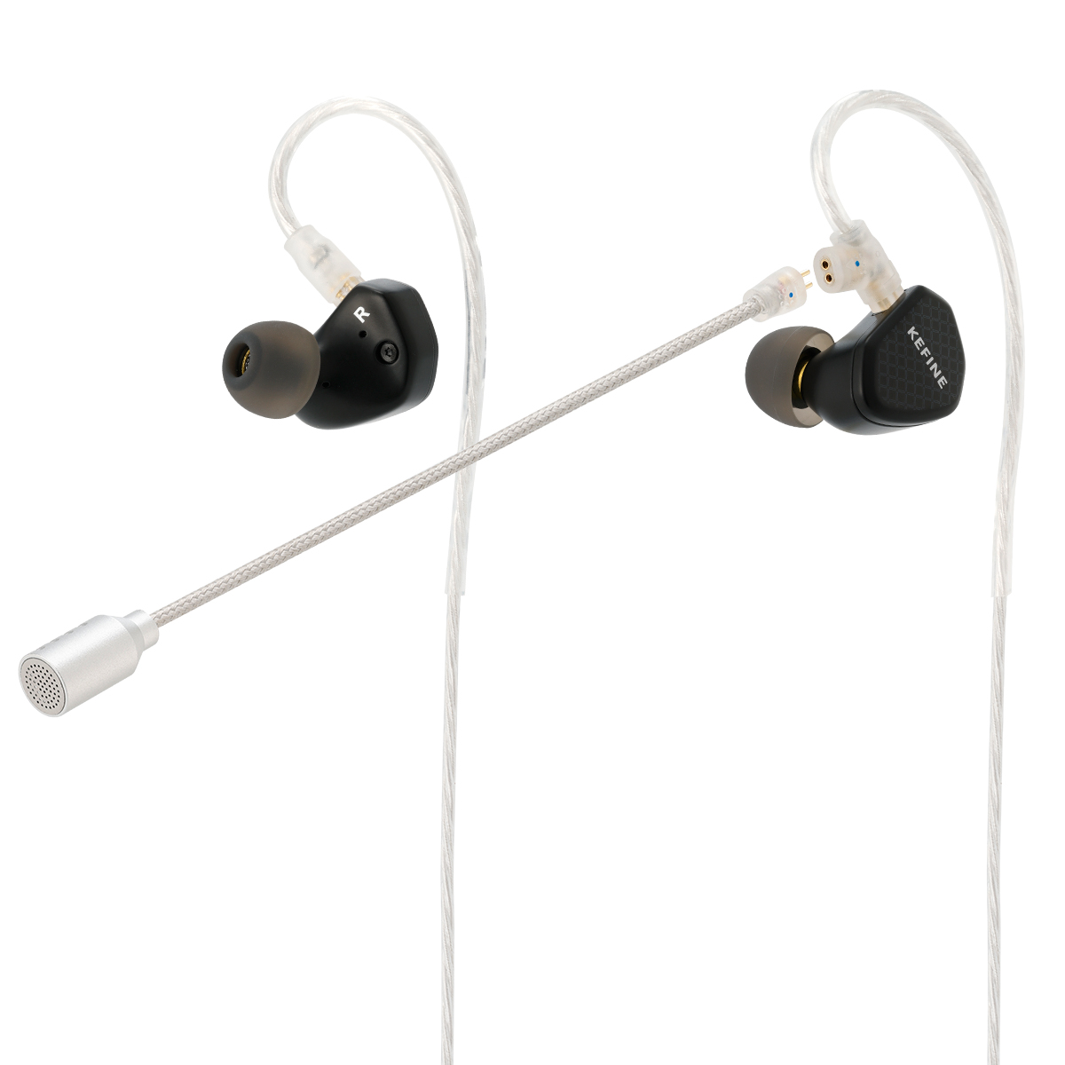 Kefine ゲーミングケーブル HiFi 有線イヤホン用  - Wired Earphone Mic のレビューと価格