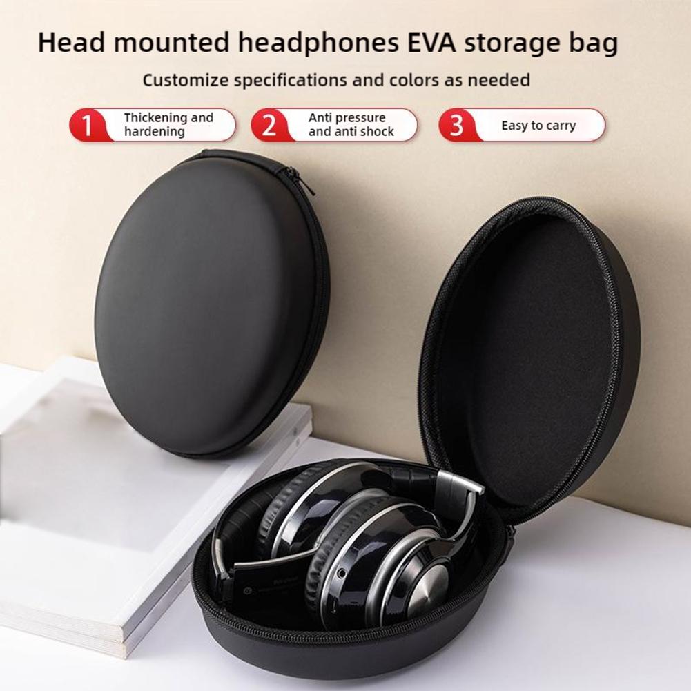 イヤホン収納ケース PU ミニキャリングハードバッグボックス - Headphone Case Hard のレビューと価格
